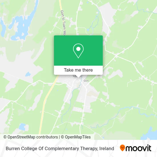 Burren College Of Complementary Therapy map