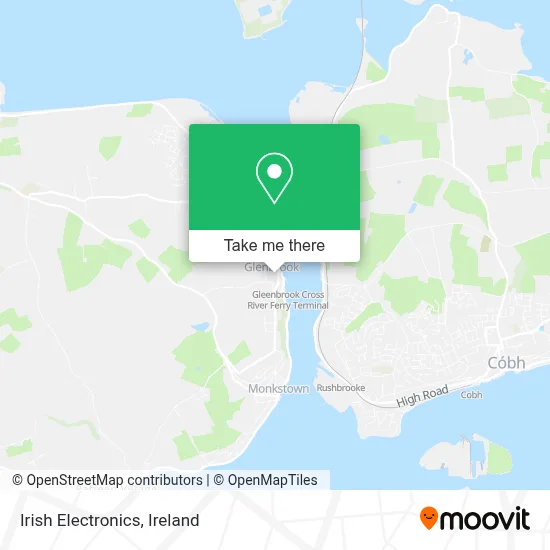 Irish Electronics map