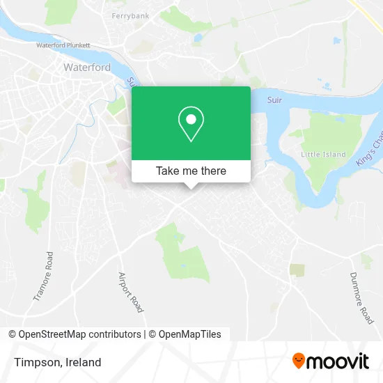 Timpson map