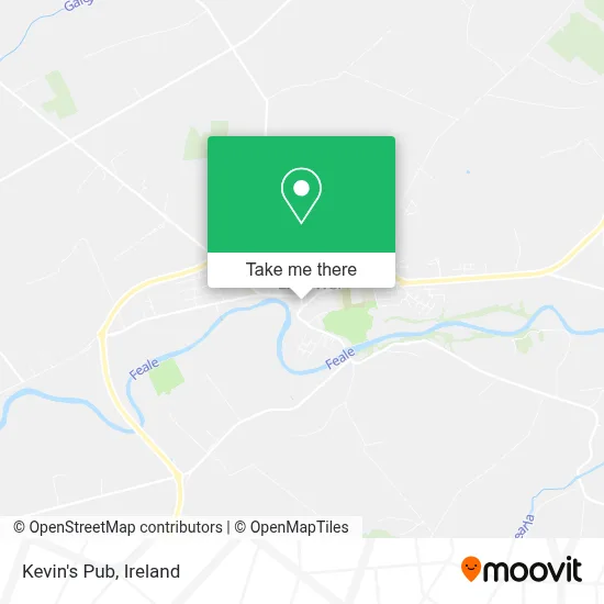 Kevin's Pub map