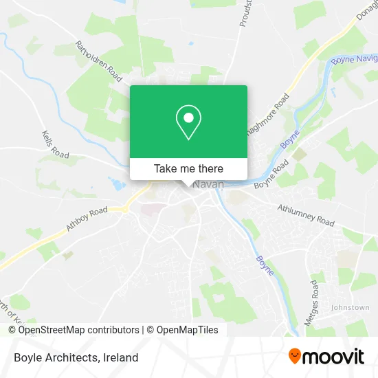 Boyle Architects map