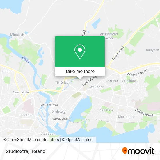 Studioxtra map