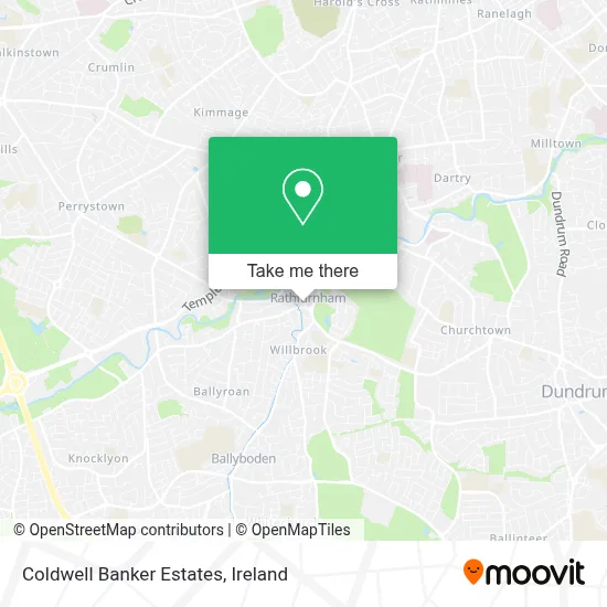 Coldwell Banker Estates map