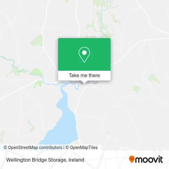 Wellington Bridge Storage map