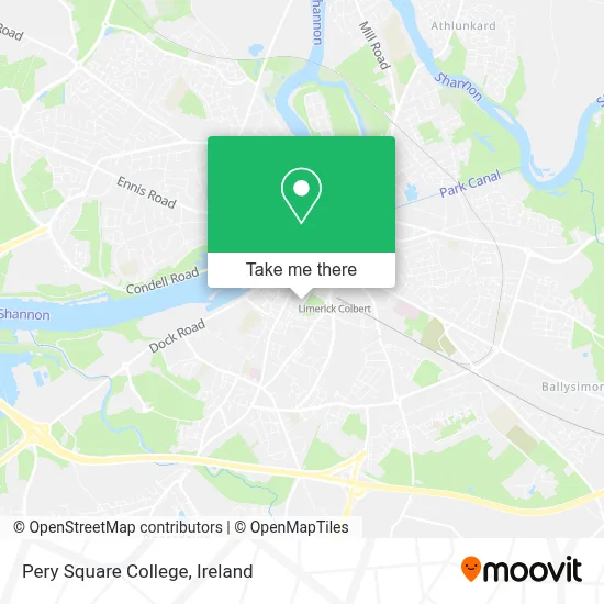 Pery Square College map