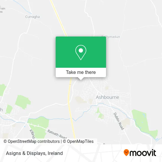 Asigns & Displays map