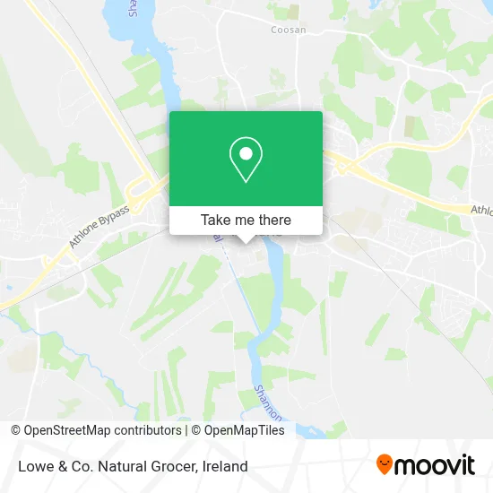 Lowe & Co. Natural Grocer map