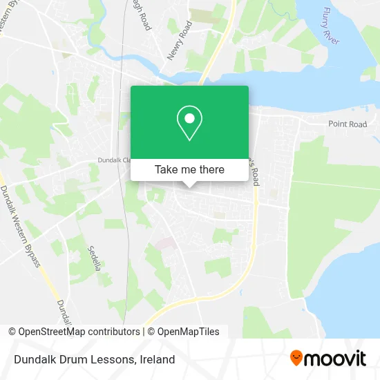 Dundalk Drum Lessons map