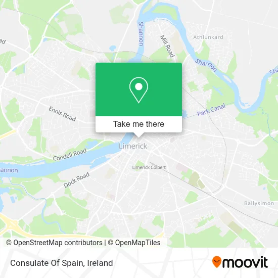 Consulate Of Spain map