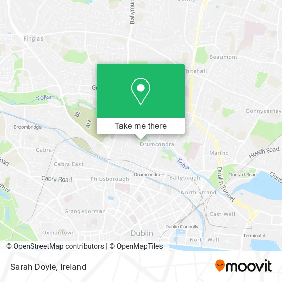 Sarah Doyle map