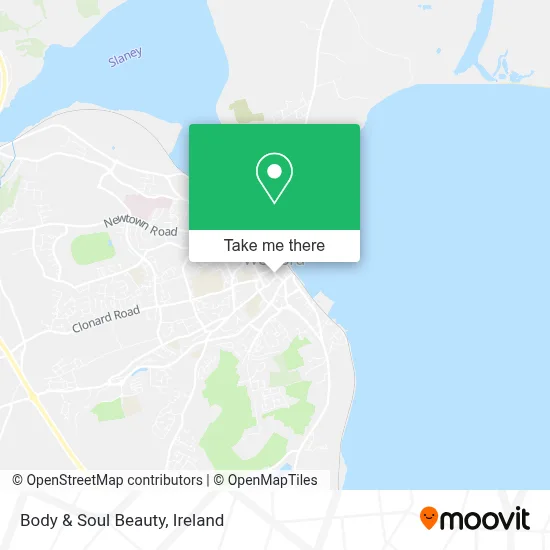 Body & Soul Beauty map