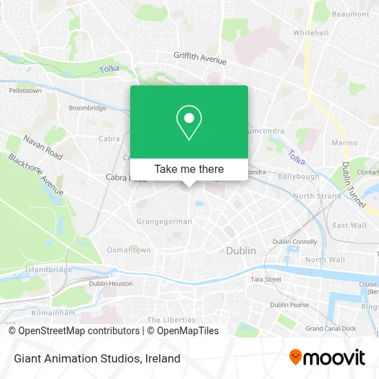 Giant Animation Studios map