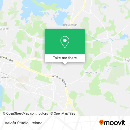 Velofit Studio map