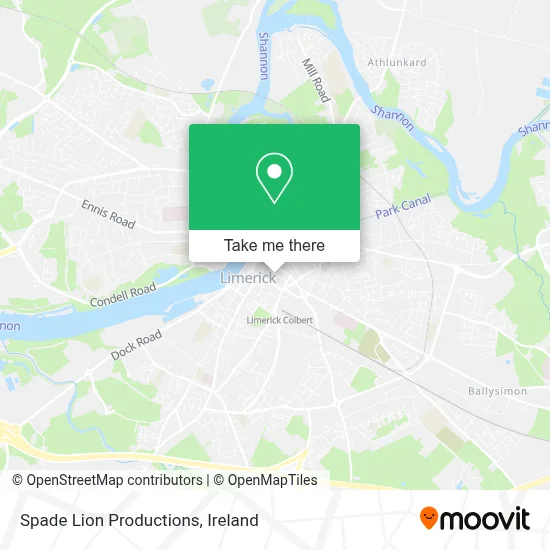 Spade Lion Productions map