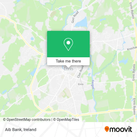 Aib Bank map