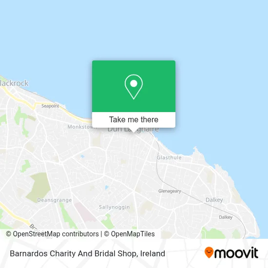 Barnardos Charity And Bridal Shop map