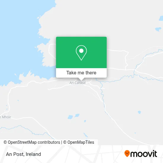 An Post map