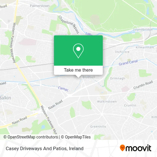 Casey Driveways And Patios map