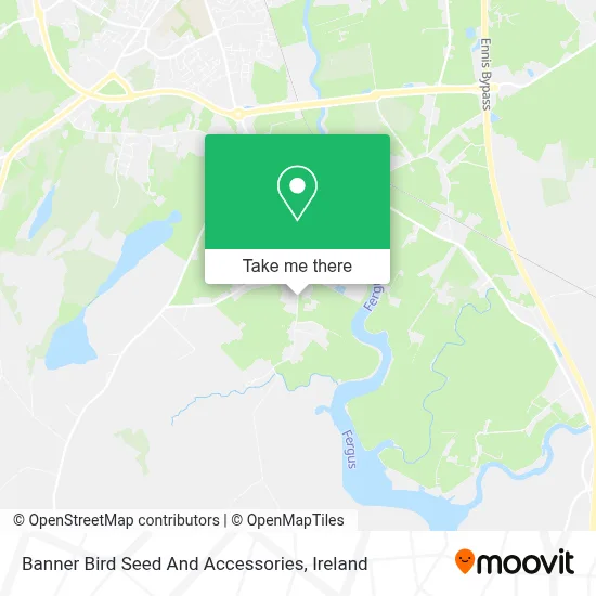 Banner Bird Seed And Accessories map