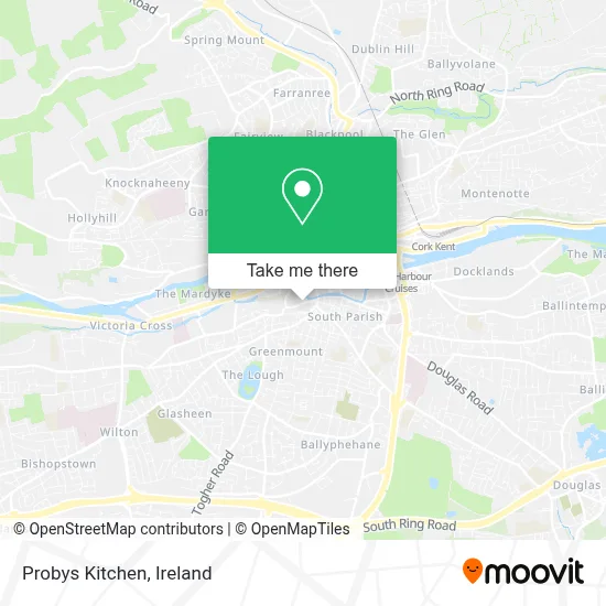 Probys Kitchen map