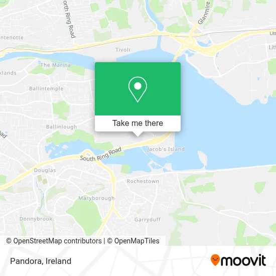 Pandora map