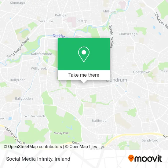 Social Media Infinity map