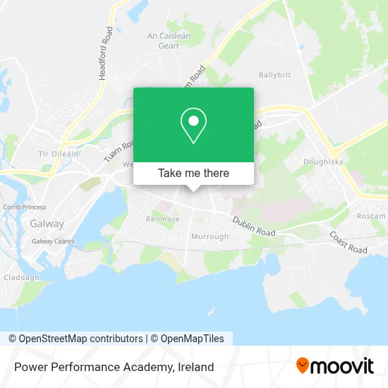 Power Performance Academy map