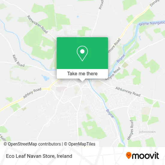 Eco Leaf Navan Store map