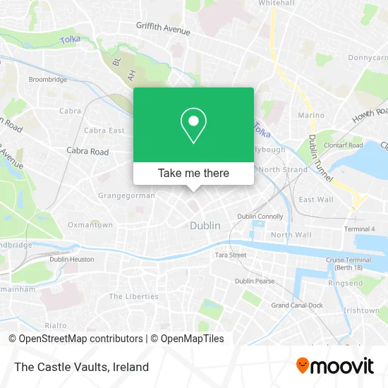 The Castle Vaults map