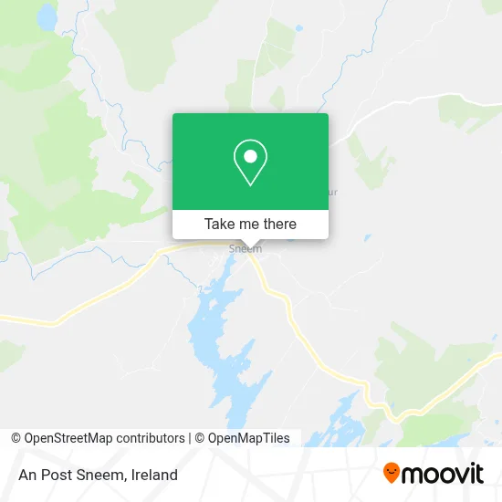 An Post Sneem map