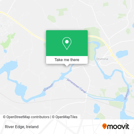 River Edge map