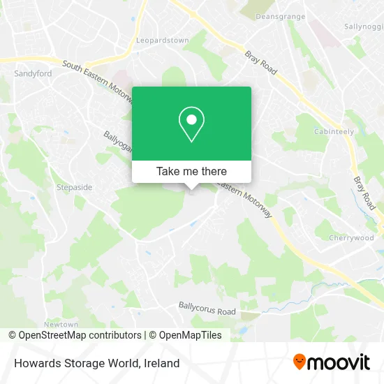 Howards Storage World map