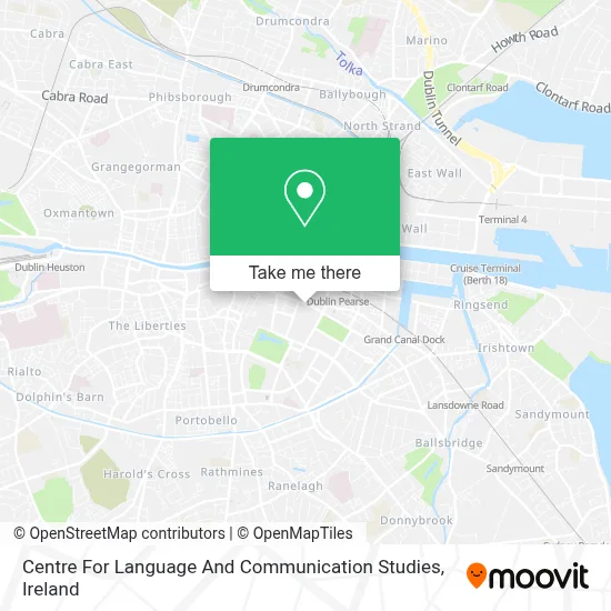 Centre For Language And Communication Studies map