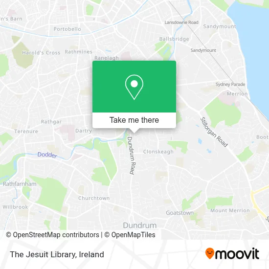 The Jesuit Library map