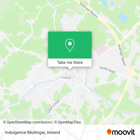Indulgence Mullingar map