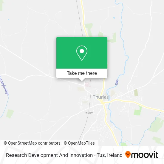 Research Development And Innovation - Tus map