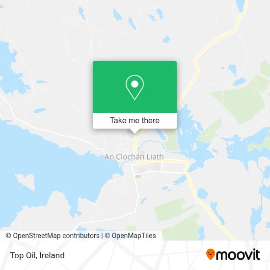Top Oil map
