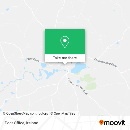Post Office map