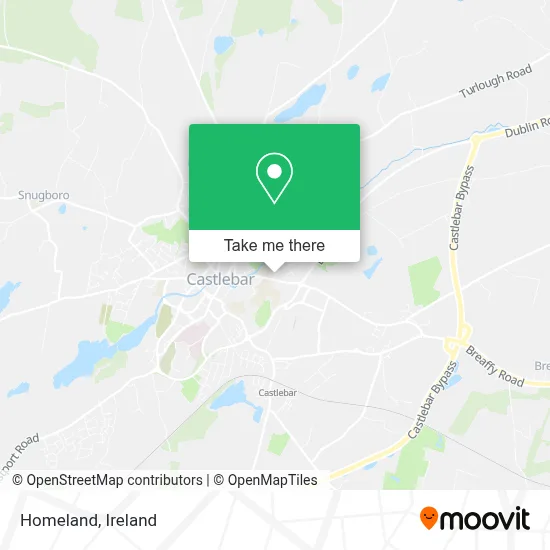 Homeland map
