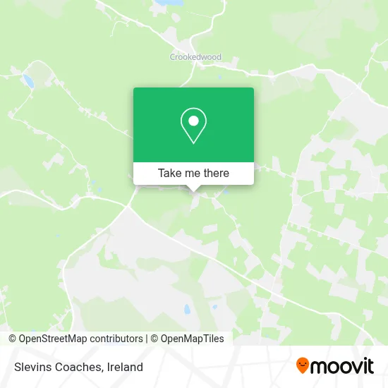 Slevins Coaches map