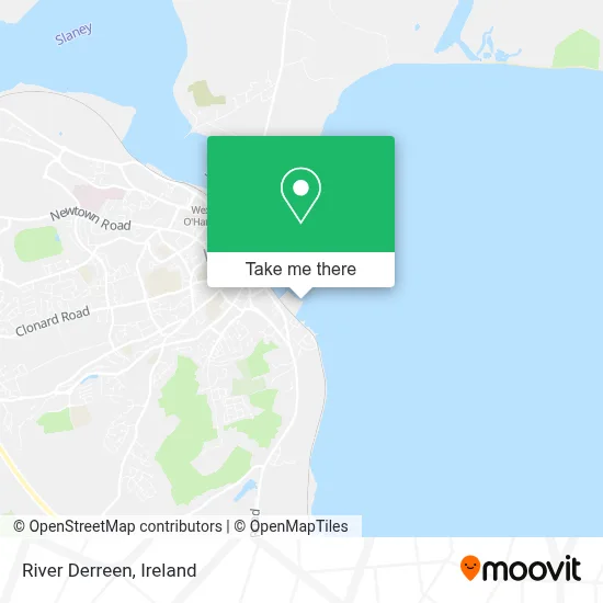 River Derreen map