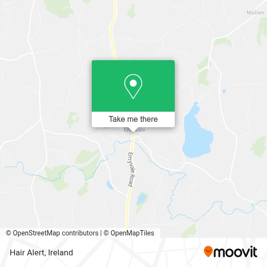 Hair Alert map