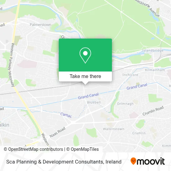 Sca Planning & Development Consultants map