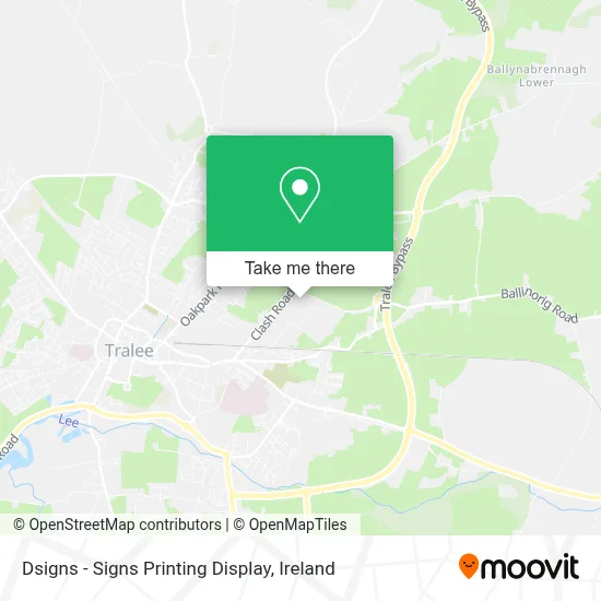 Dsigns - Signs Printing Display map
