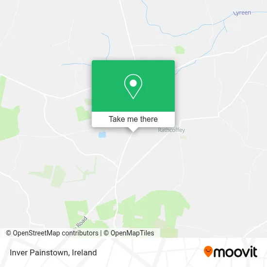 Inver Painstown map