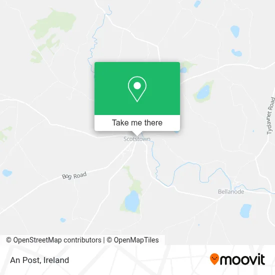 An Post map