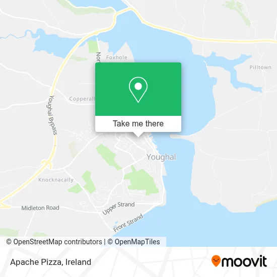 Apache Pizza map