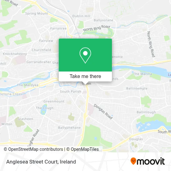 Anglesea Street Court map