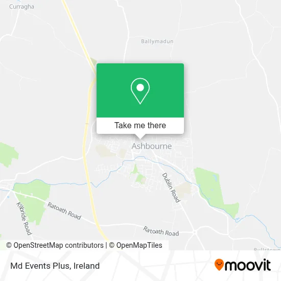Md Events Plus map
