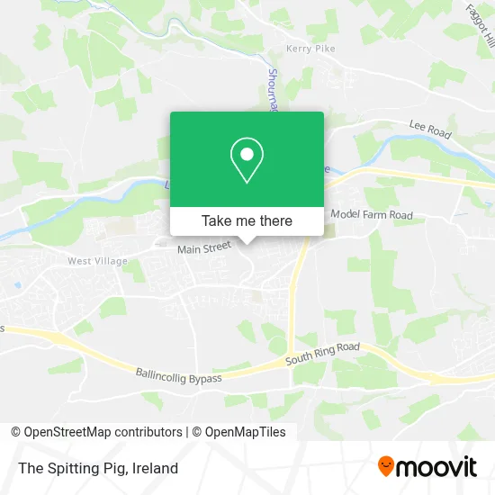 The Spitting Pig map